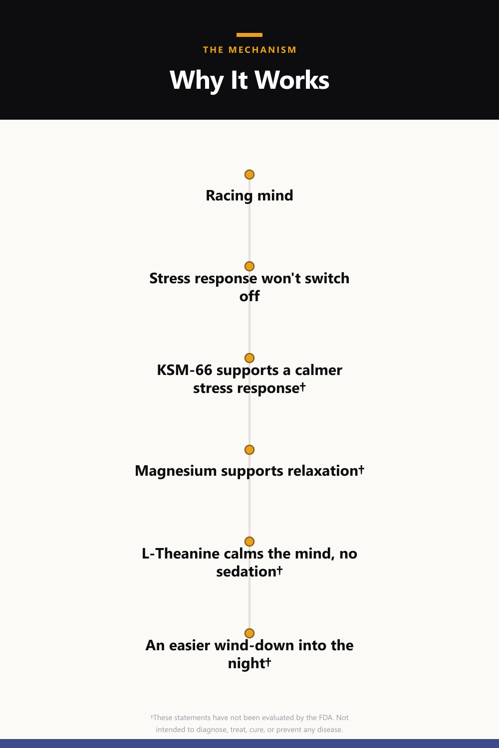 Why it works: from racing mind to an easier wind-down, step by step
